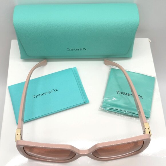 Tiffany Co TF4206U 836713 Cloud Pink Gradient Women's Sunglasses 58mm Case - Picture 2 of 11